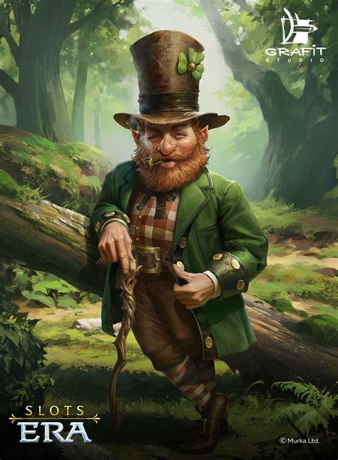 Magical fantasy leprechaun